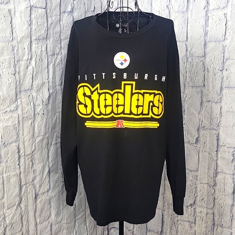 NFL TEAM APPAREL Men's Pittsburgh Steelers Shirt Large